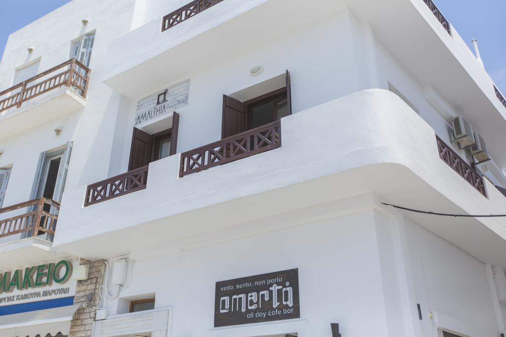 Amalthia Luxury Studios Naxos City Exterior foto